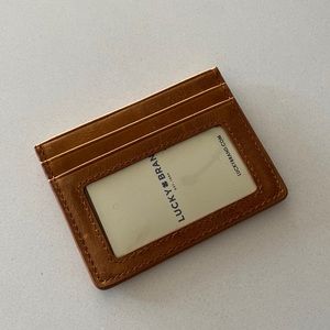 Lucky Brand Leather ID Case